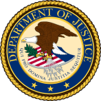 Seal of the United States Department of Justice 1