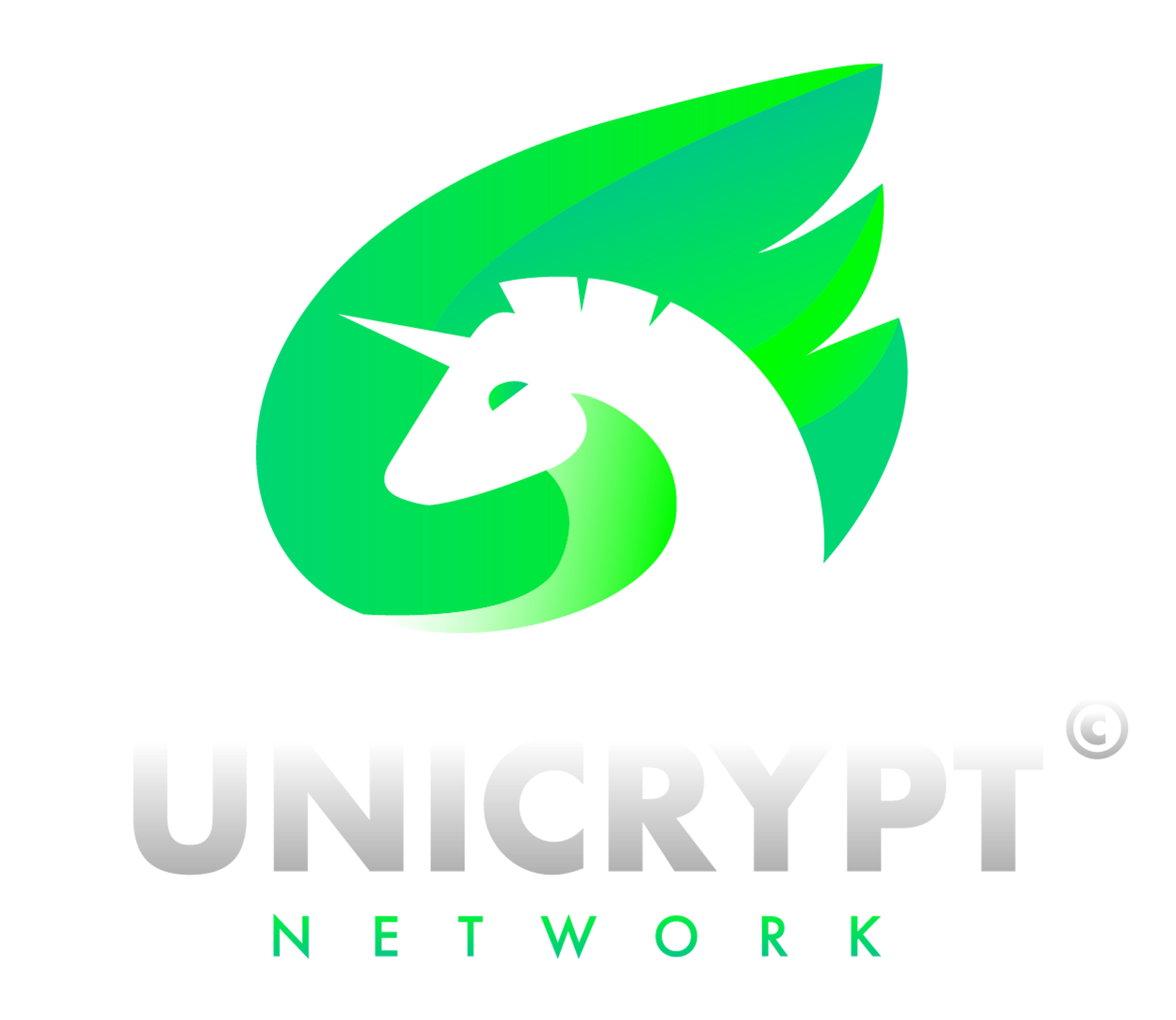 Unicrypt Logo For Dark BG